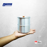 Sumbu Langit Ultralight Aluminium Bowl with Leatherband 超輕鋁碗連皮套