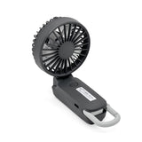 日本品牌Rhythm Silky Wind Mobile 3.1 Fan 雙葉摺疊手提風扇 2024新款