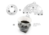 Fozzil Snapfold™ Coffee Dripper 環保摺疊咖啡濾袋
