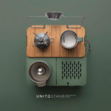 Unito Aluminium Stan Tray 鋁製桌板 (Hammertone Green - Stanley午餐盒專用)