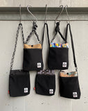 Chums Recycle Mesh Pocket Shoulder 斜挎小包