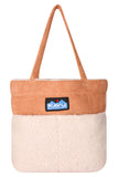 KAVU Tote it All 羊毛拼燈芯絨帆布包