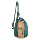 KAVU Mini Remix Rope Bag 斜背迷你拼色繩袋