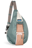 KAVU Mini Remix Rope Bag 斜背迷你拼色繩袋