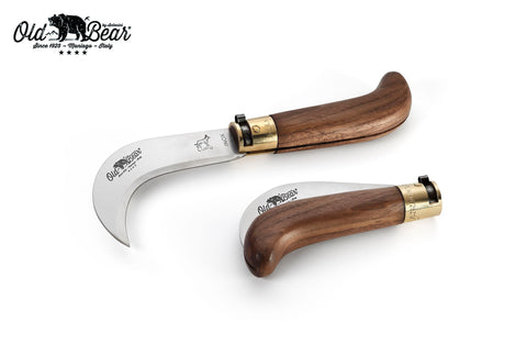 Antonini Old Bear® Pruning Knife American Walnut 胡桃木柄修枝刀