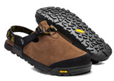 Bedrock Mountain Clog Leather Suede 絨皮革山地涼鞋