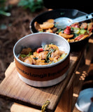 Sumbu Langit Ultralight Aluminium Bowl with Leatherband 超輕鋁碗連皮套