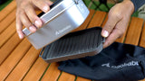 Gaobabu B6 Multi Grill Plate (stacking with mess tin) 多功能防黏燒烤盤