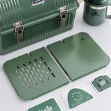 Unito Aluminium Stan Tray 鋁製桌板 (Hammertone Green - Stanley午餐盒專用)