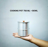 Sumbu Langit Ultralight Aluminium Bowl with Leatherband