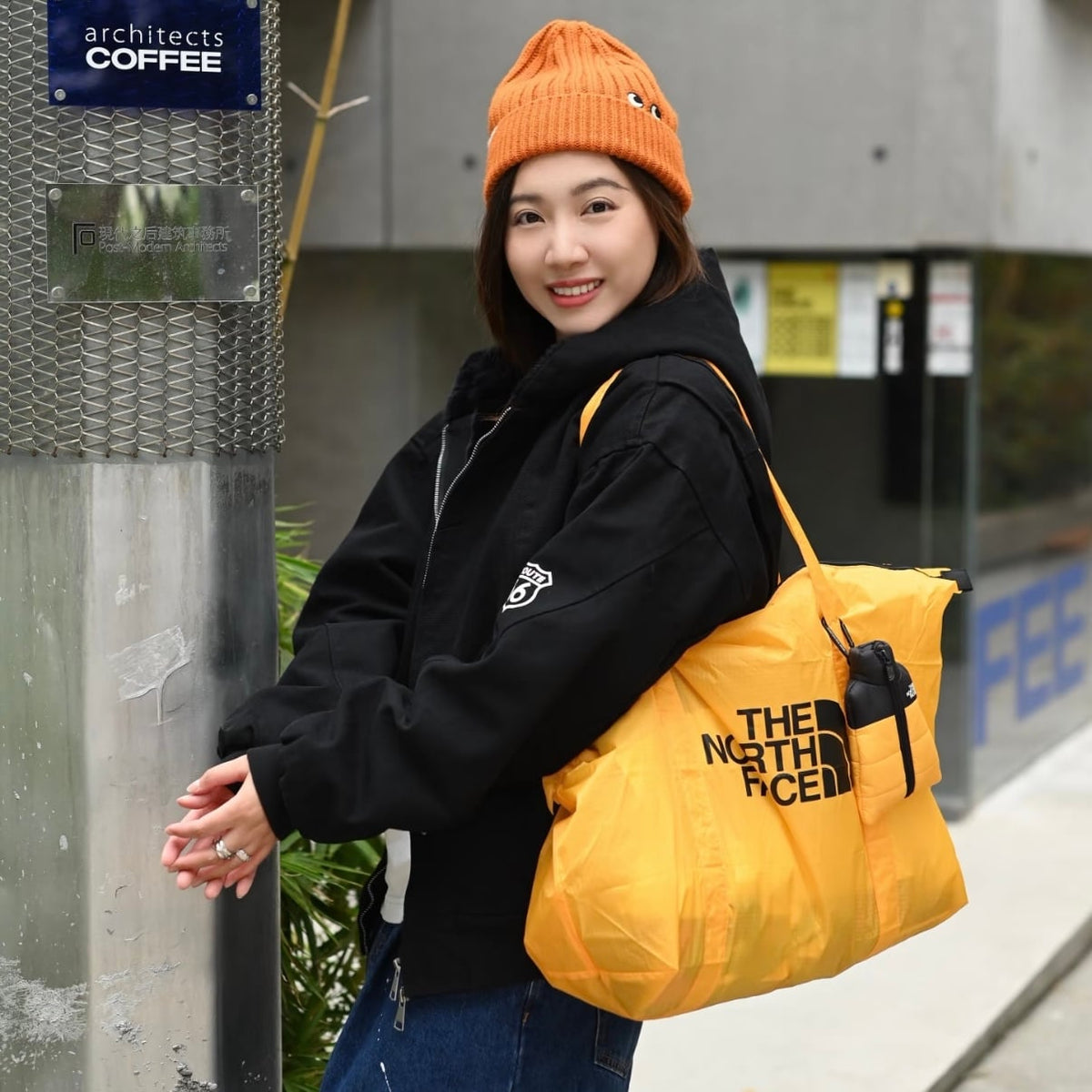 The North Face Foldable Tote Bag Mini Nuptse 旅行收納袋配小羽絨