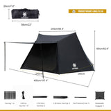 OneTigris 2023全黑特別版 Nebula Camping Tent 大型露營帳篷