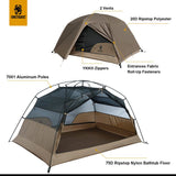 OneTigris Cosmitto Backpacking 自立型戶外帳篷