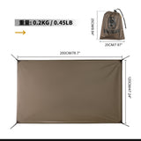 OneTigris Backpacking Footprint 2023新款 二人營底蓆