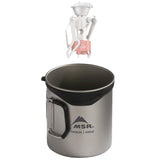 MSR Titan™ Cup 450mL 單層鈦露營杯