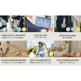 日本Rhythm Silky Wind Mobile 3.2 Fan 最新款 雙葉摺疊手提風扇 2025
