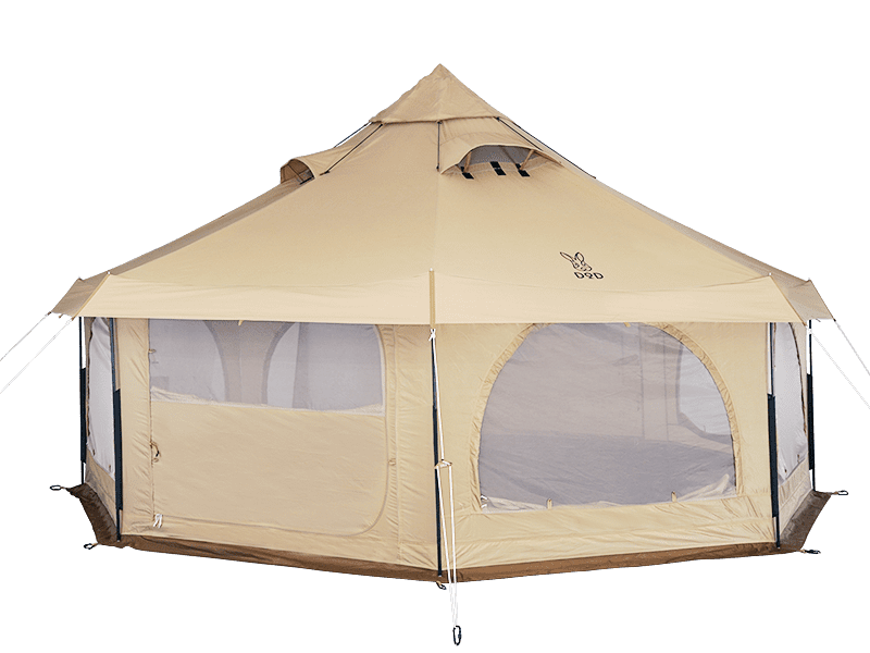 DOD Takenoko Tent 2 竹筍帳2 代(T8-795-TN) | 8.6坪大空間露營帳篷