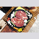 Four Season Square Griddle防黏底不沾易潔年輪方形燒烤盤