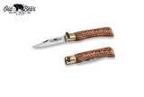 Antonini Old Bear® Collection Wood Carved Pocket Knife 手雕胡桃木摺刀