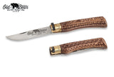 Antonini Old Bear® Collection Wood Carved Pocket Knife 手雕胡桃木摺刀