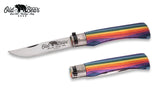 Antonini Old Bear® Rainbow Pocket Knife 彩虹木柄摺刀