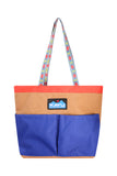 Kavu Twin Falls Tote 拼色帆布包