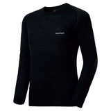 Montbell Super Merino Wool Base Layer 男裝輕量圓領羊毛衣