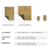 OneTigris Folding Camping Blanket 2.0 摺疊戶外單人羽絨被