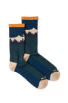 KAVU Moonwalk Socks 圖騰保暖高筒羊毛襪