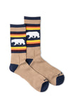 KAVU Moonwalk Socks 圖騰保暖高筒羊毛襪
