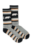 KAVU Moonwalk Socks 圖騰保暖高筒羊毛襪