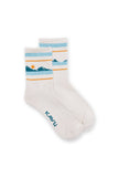 KAVU The Robot Socks 提花緩震足弓支撐短筒襪