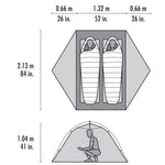 MSR Elixir™ 2 Tent (Footprint Included) 二人自立營 連營底蓆 2025新版本