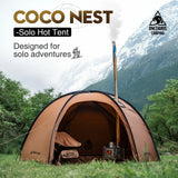 OneTigris COCO NEST Solo Hot Tent 戶外半球體帳篷