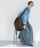 日本coca 輕量型可收納後背包 | 縱向拉鍊設計．防水防污．出國旅遊必備