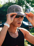 rnrn Vertical Ripstop Run Cap 跑步帽 | 40g極輕抗撕裂防水 縱向反光大Logo