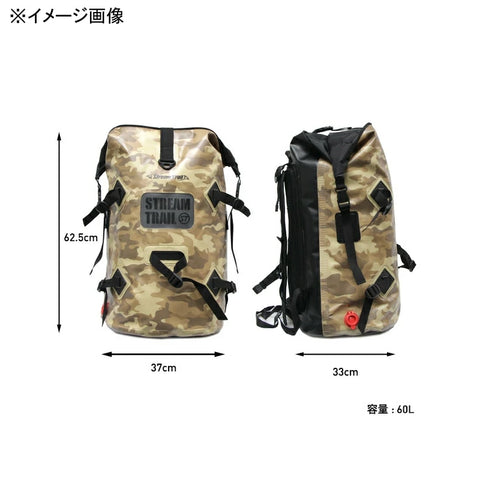 日本Stream Trail Dry Tank 60L Camo 超防水迷彩背囊 [2022 新配色]