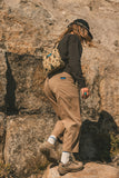 KAVU The Harlowton 彈性斜紋高腰九分褲