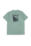 KAVU Speckled Trout 美式 6.5oz 重磅純棉成衣染印花短袖 T-Shirt