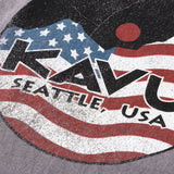 KAVU日版USA Logo Tee