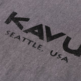 KAVU日版USA Logo Tee