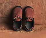 Bedrock Mountain Clog Leather Suede 絨皮革山地涼鞋