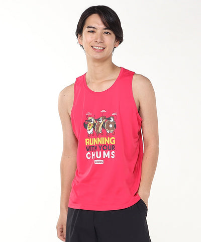 CHUMS Running Costumes Booby Sleeveless Shirt CH11-2500 跑步快乾背心
