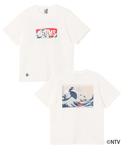 CHUMS x 葛飾北斎 浪裏 T-shirt CH01-2781