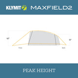 Klymit Maxfield™ Tent 2 二人帳篷