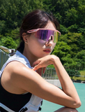 RNRN PULSE VIEW 全天候智能變色運動太陽眼鏡 (火烈鳥粉 Pink Flamingo) | 日夜兩用 防風防光智能感光 可調式鼻托 CE安全認證