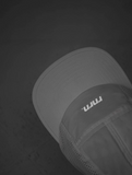 rnrn AIR FLOW CAP 專業透氣運動網帽 (黑/白) | 44g極致輕量・柔軟可摺疊帽簷・越野跑行山必備