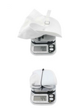 rnrn AIR FLOW CAP 專業透氣運動網帽 (黑/白) | 44g極致輕量・柔軟可摺疊帽簷・越野跑行山必備