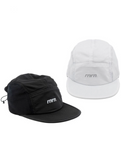 rnrn AIR FLOW CAP 專業透氣運動網帽 (黑/白) | 44g極致輕量・柔軟可摺疊帽簷・越野跑行山必備