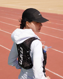 rnrn AIR FLOW CAP 專業透氣運動網帽 (黑/白) | 44g極致輕量・柔軟可摺疊帽簷・越野跑行山必備